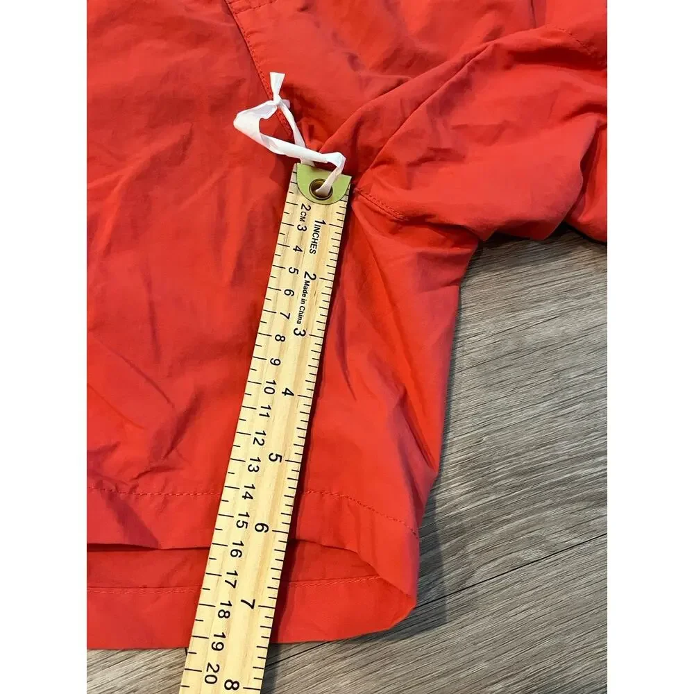 Columbia Men's Red Dri Fit shorts Size M Elastic Waist Mesh Lined 0015 - Picture 6 of 9